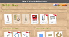 Desktop Screenshot of flykillershop.co.uk
